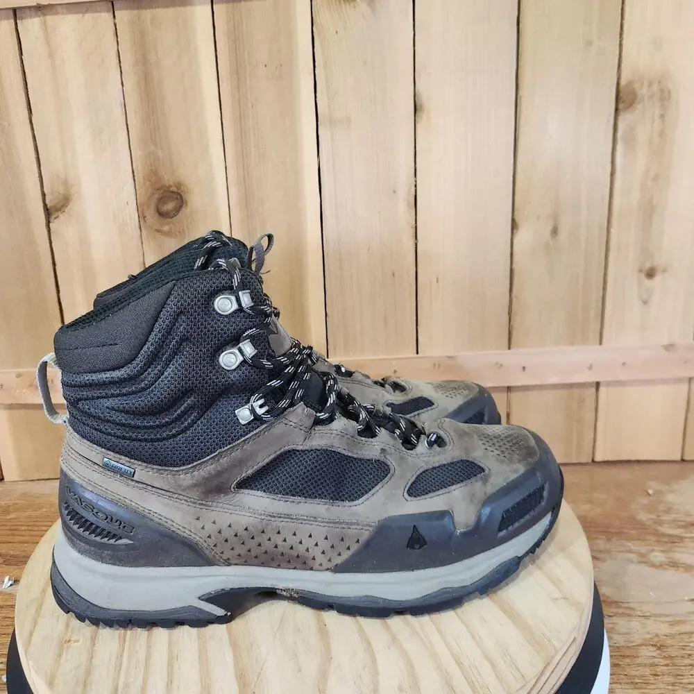 Vasque Breeze AT Mid GTX Boots Mens 12 W Brown Waterproof Vibram Hiking Outdoor